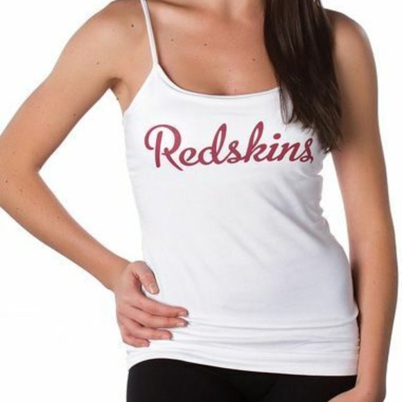 All Sport Couture NFL Womens Washington Redskins Double Team Shirt Top New XS - Picture 1 of 7